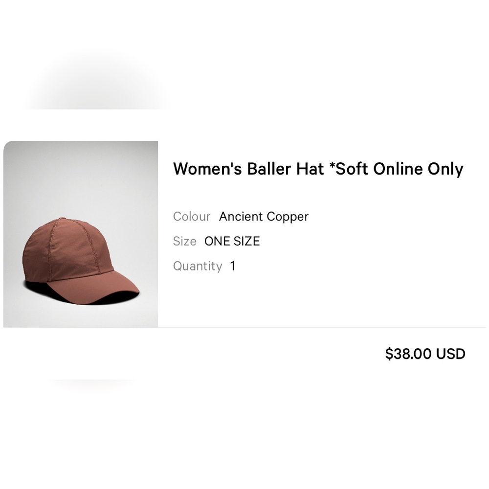 Lululemon Women’s Baller Hat